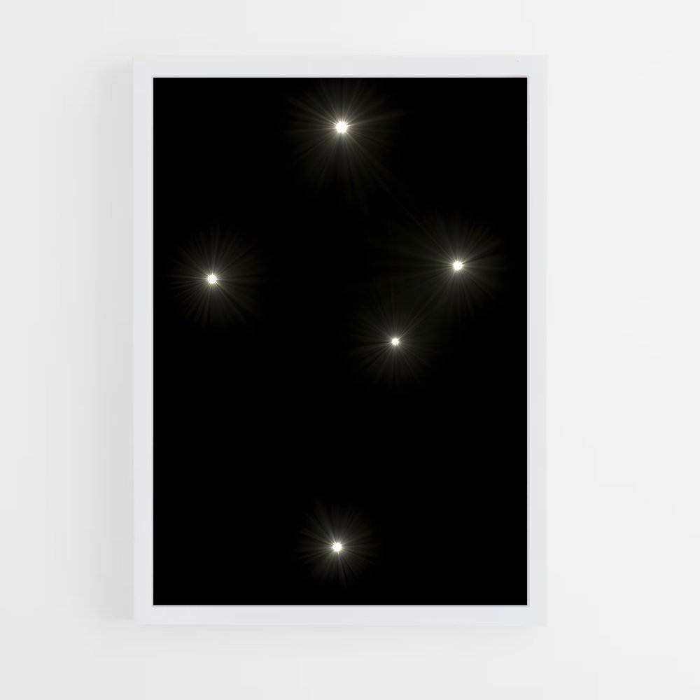Poster Étoiles du Sud – affiche Constellations (vue 3)